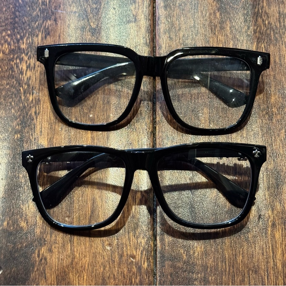 Fashion Stylish Black Eyewear (2 pairs)